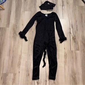 Black Cat Kids Medium Halloween Costume